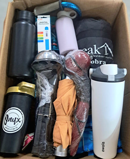 Caja #131 miscelaneo  clasificado  americano  usado