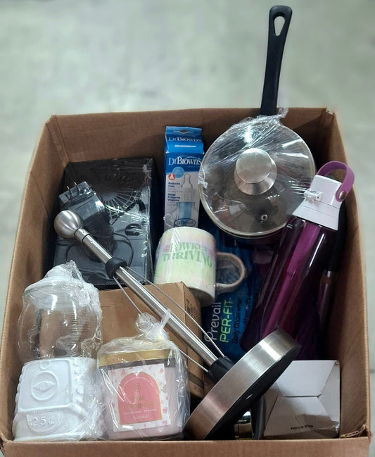 Caja # 130 miscelaneo  clasificado  americano  usado