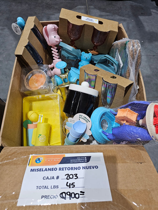 #203 Caja Miscelanea retorno nuevo americano