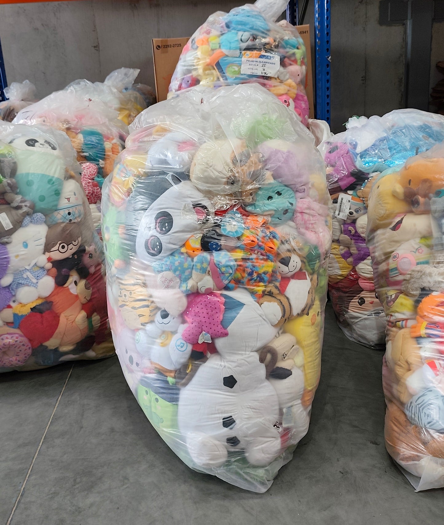 Bolsa #50 peluche clasificado americano usado