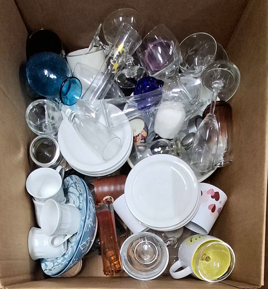 Caja #30b cristal clasificado  americano  usado