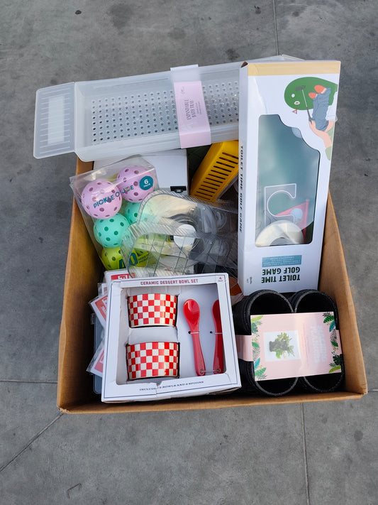 Caja #189 miscelánea clasificado retorno nuevo