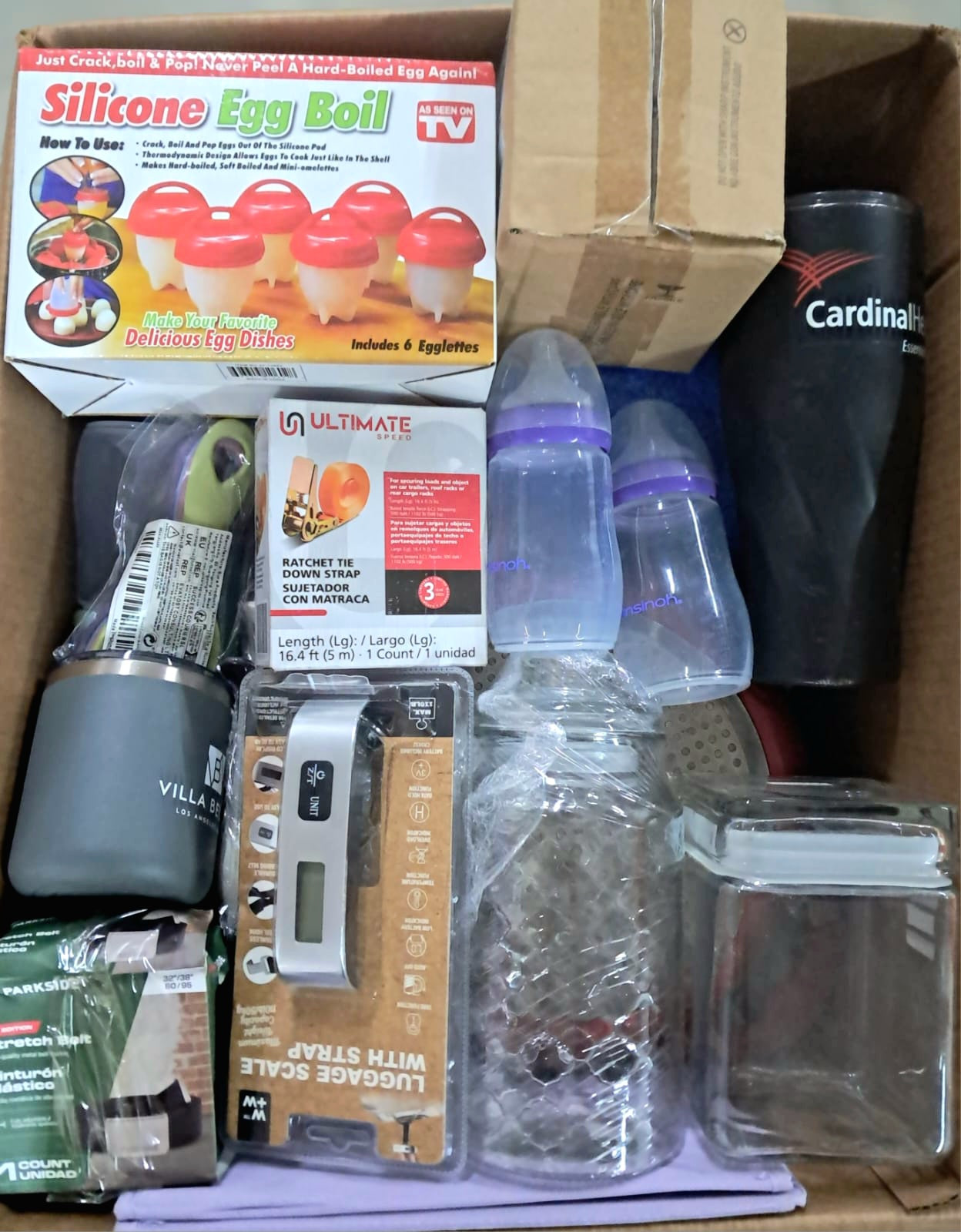 Caja #96 miscelaneo clasificado  americano  usado