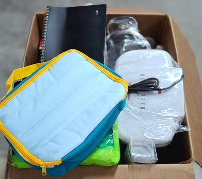 Caja #24 miscelaneo  clasificado  americano usado