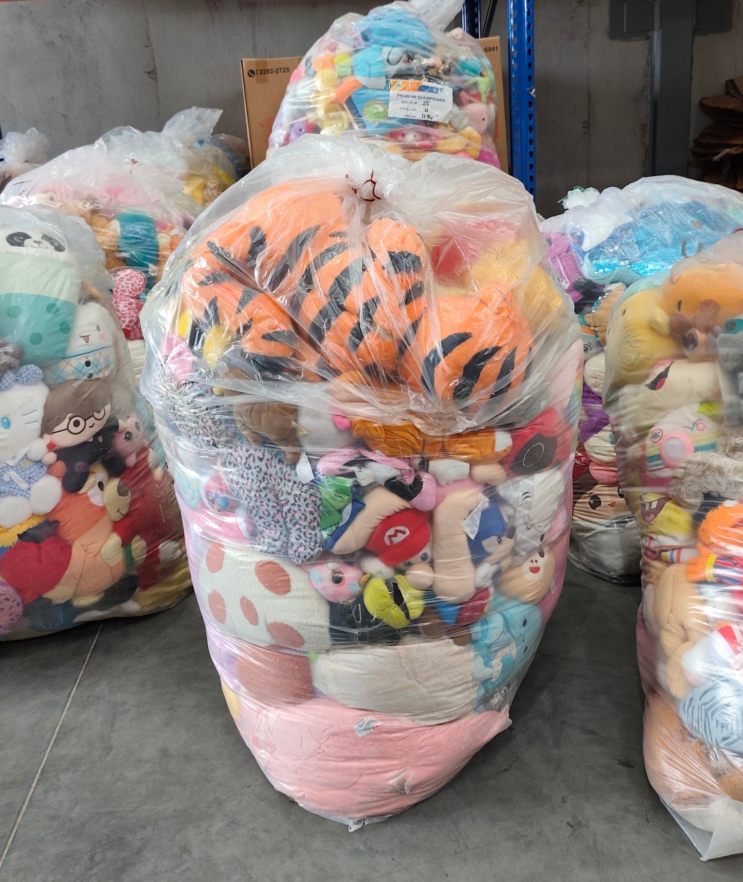Bolsa #50 peluche clasificado americano usado
