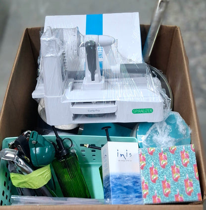 Caja # 18 miscelaneo  clasificado  americano  usado