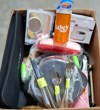 Caja # 43 miscelaneo  clasificado  americano usado