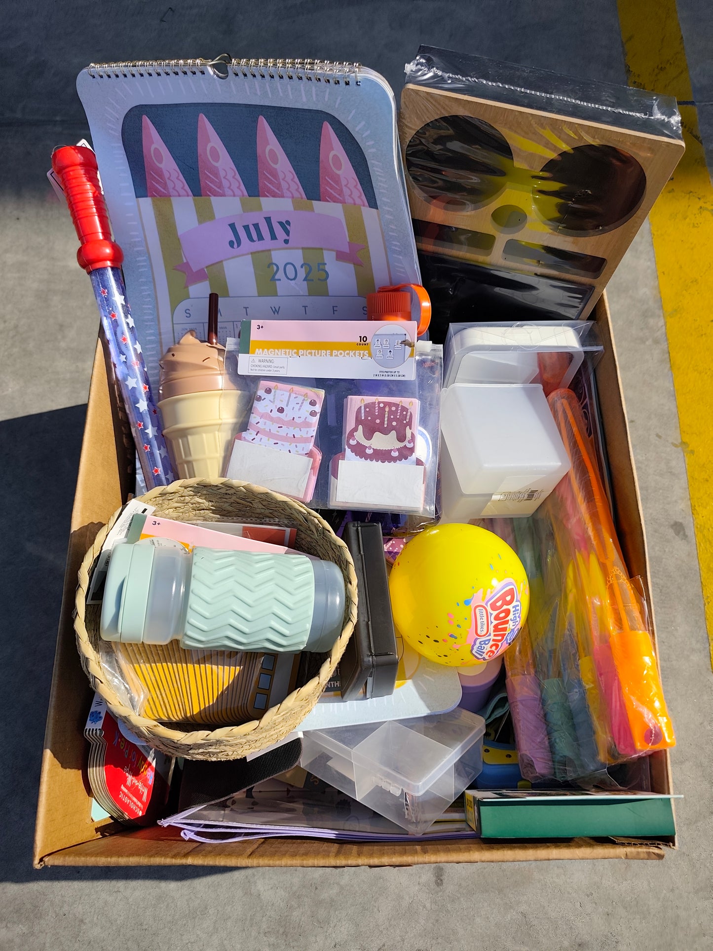 Caja # 91 miscelánea clasificado retorno nuevo