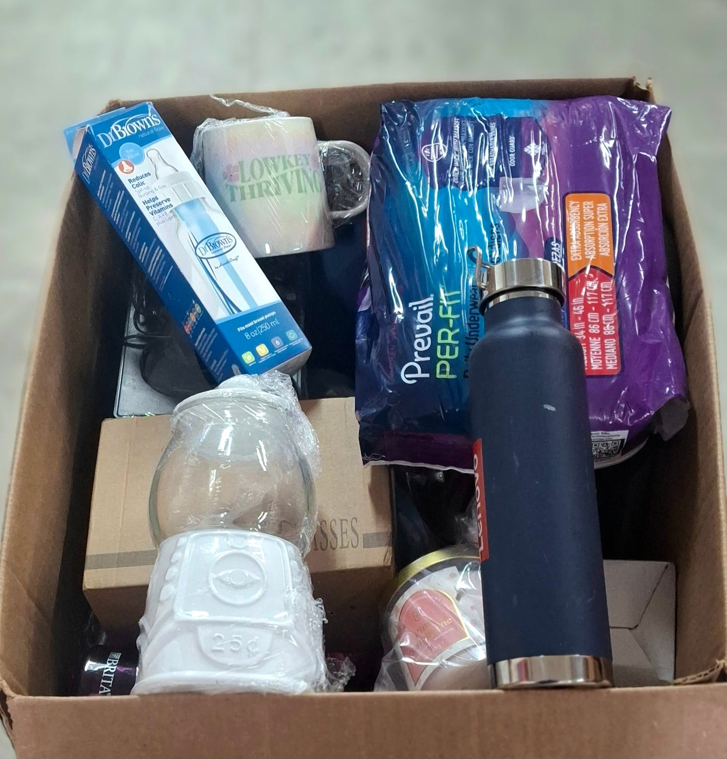 Caja # 130 miscelaneo  clasificado  americano  usado