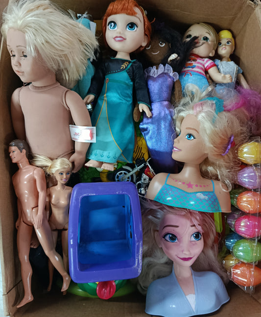 Caja #269 juguete crudo americano usado