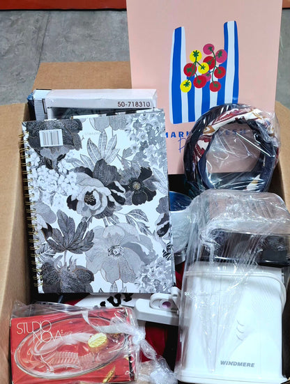Caja #187 miscelaneo  clasificado  americano  usado
