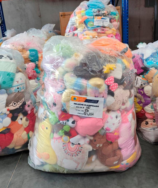 Bolsa #50 peluche clasificado americano usado