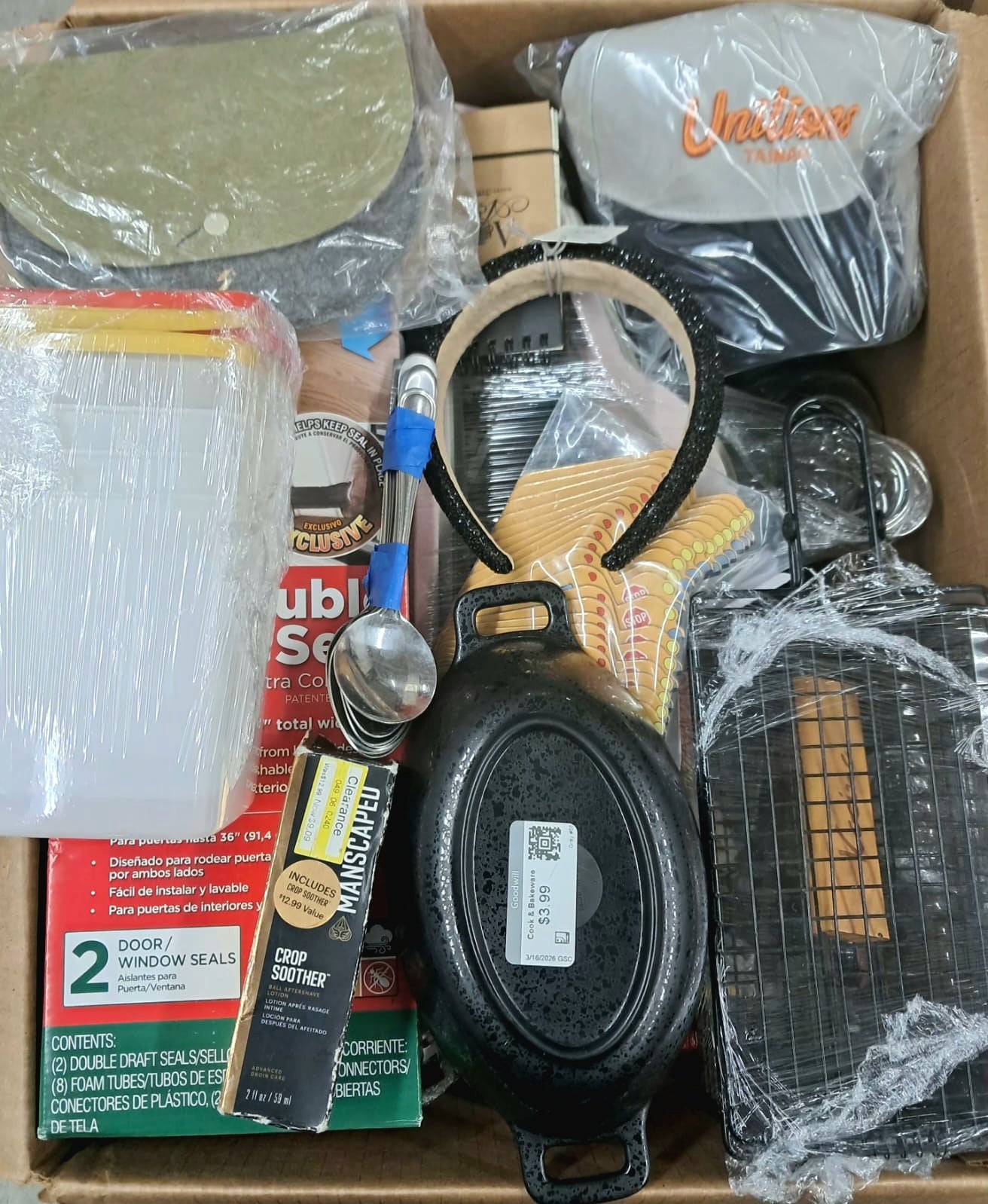 Caja # 176 miscelaneo  clasificado  americano usado