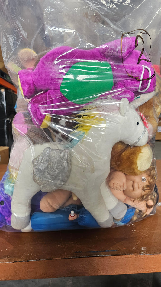 Bolsa#2 peluche clasificado usado americano