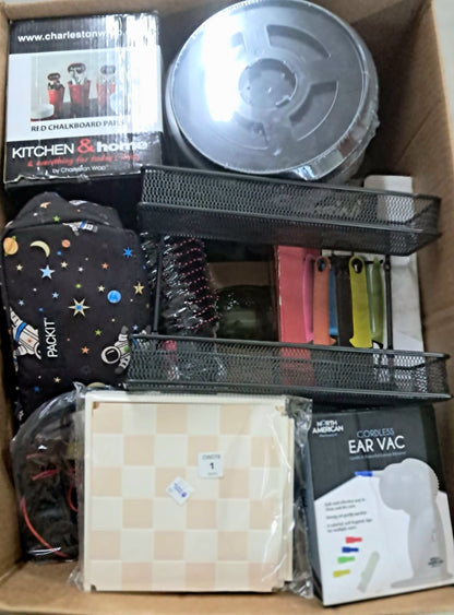 Caja #35 miscelaneo  clasificado  americano usado